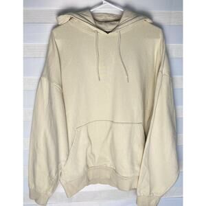 ASOS Design Cream Color Pullover Hoodie Women’s Size Medium
